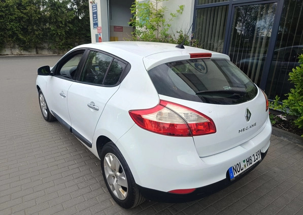 Renault Megane cena 19999 przebieg: 179977, rok produkcji 2012 z Chełm małe 466